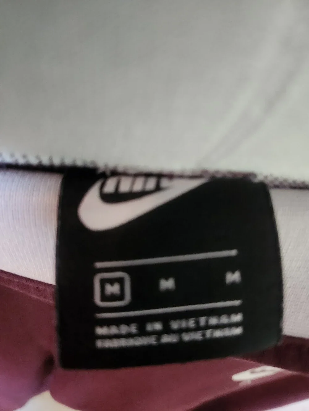 Nike Kids Burgundy Air Leggings